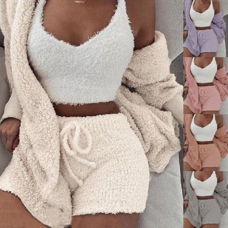 Loungewear – velvet lounge set