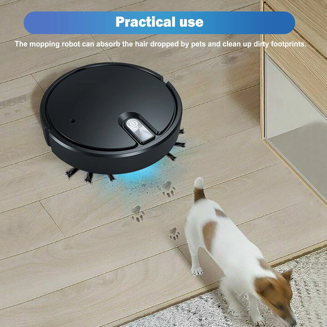 Compact Robot Vacuum – Rechargeable, One-Touch – view 5 of 11