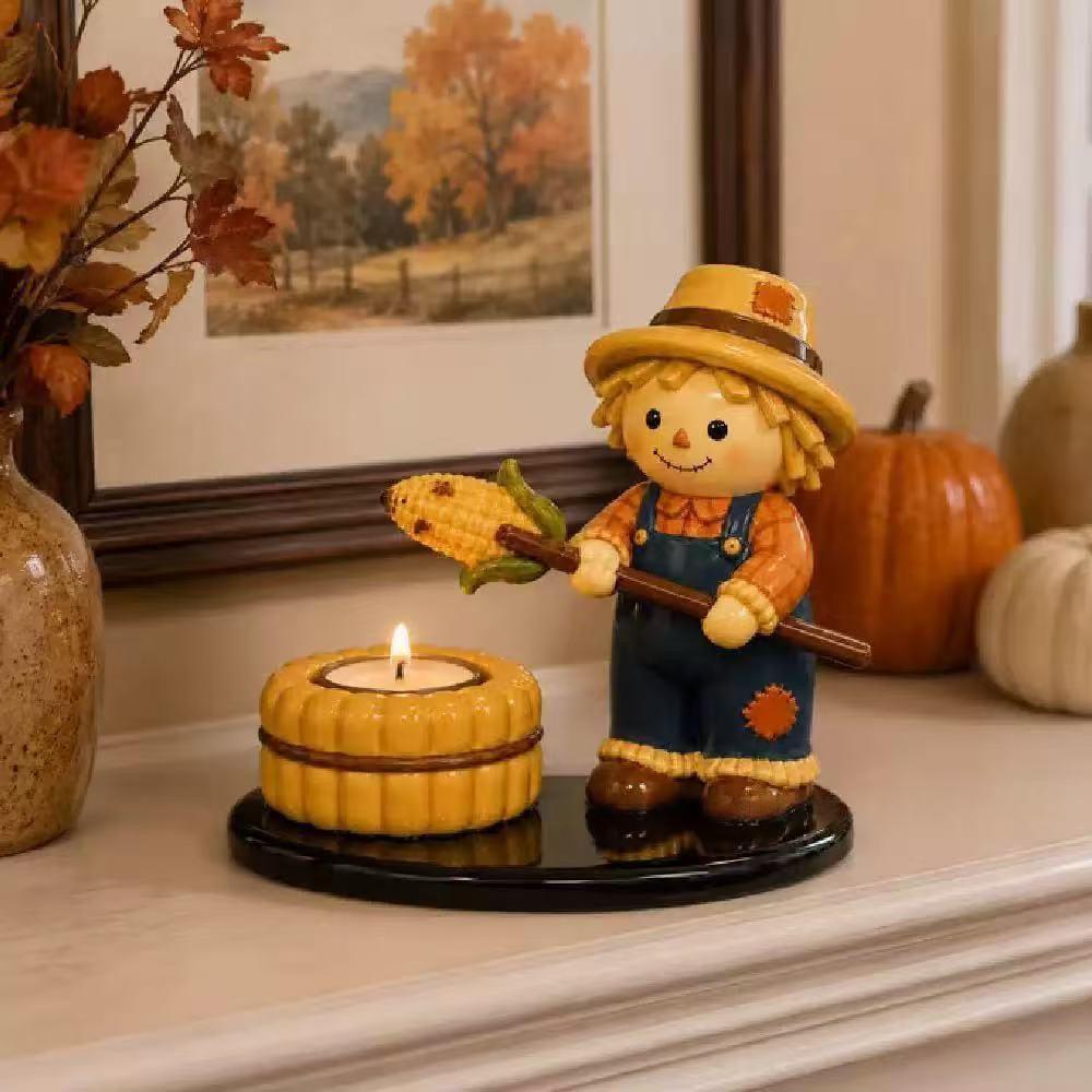 Halloween Campfire Tealight Holder – Ghost, Mummy or Scarecrow – view 2 of 7
