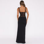 Lace Slip Maxi Dress – Y2K Style, 8 Colours – view 7 of 11