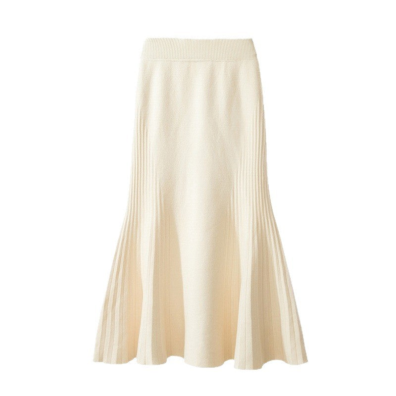 Knitted Midi Pencil Skirt – One Size, 4 Colours – view 4 of 9