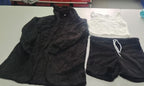 Velvet 3-Piece Lounge Set – Cami, Shorts & Cardigan – view 11 of 11