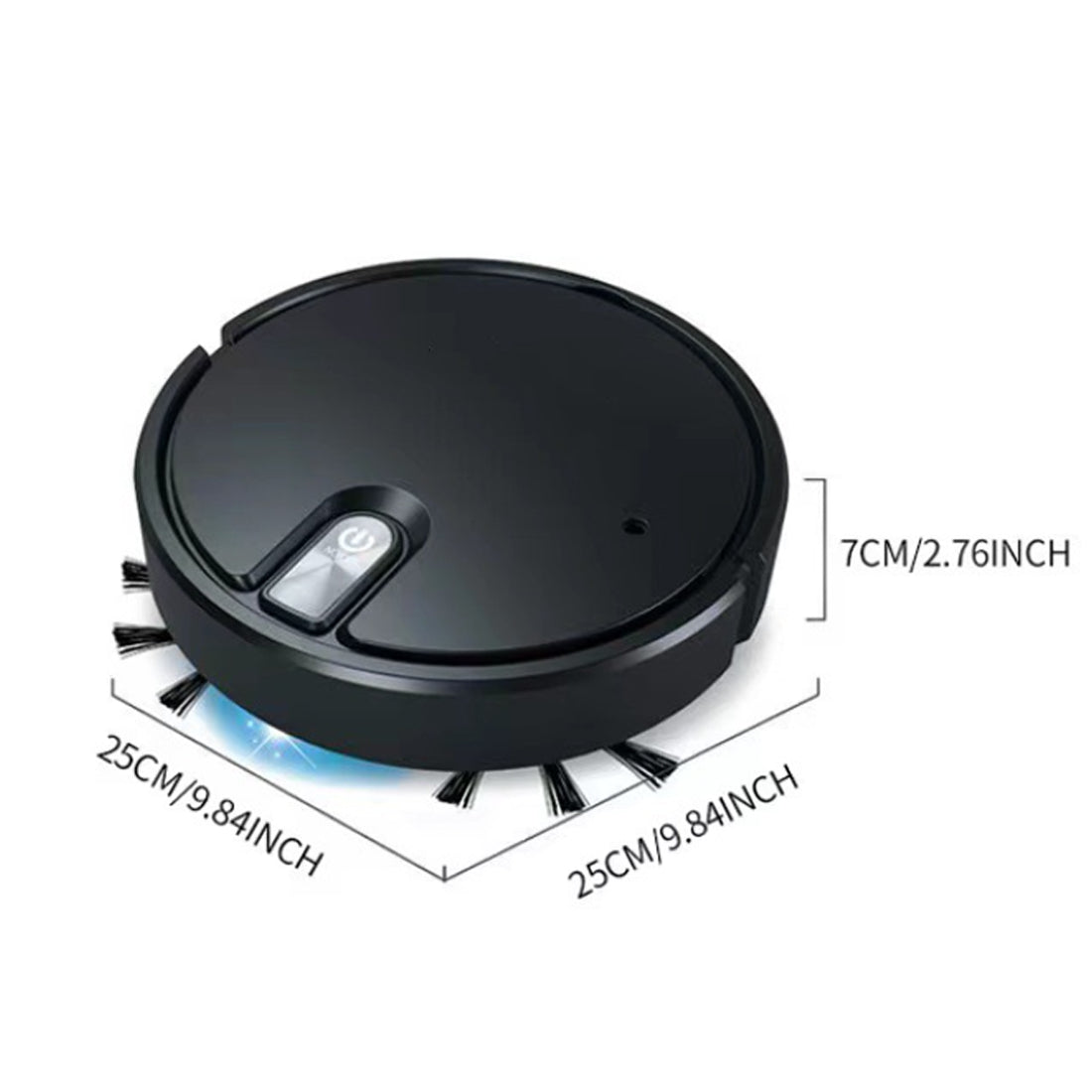 Compact Robot Vacuum – Rechargeable, One-Touch – view 2 of 11