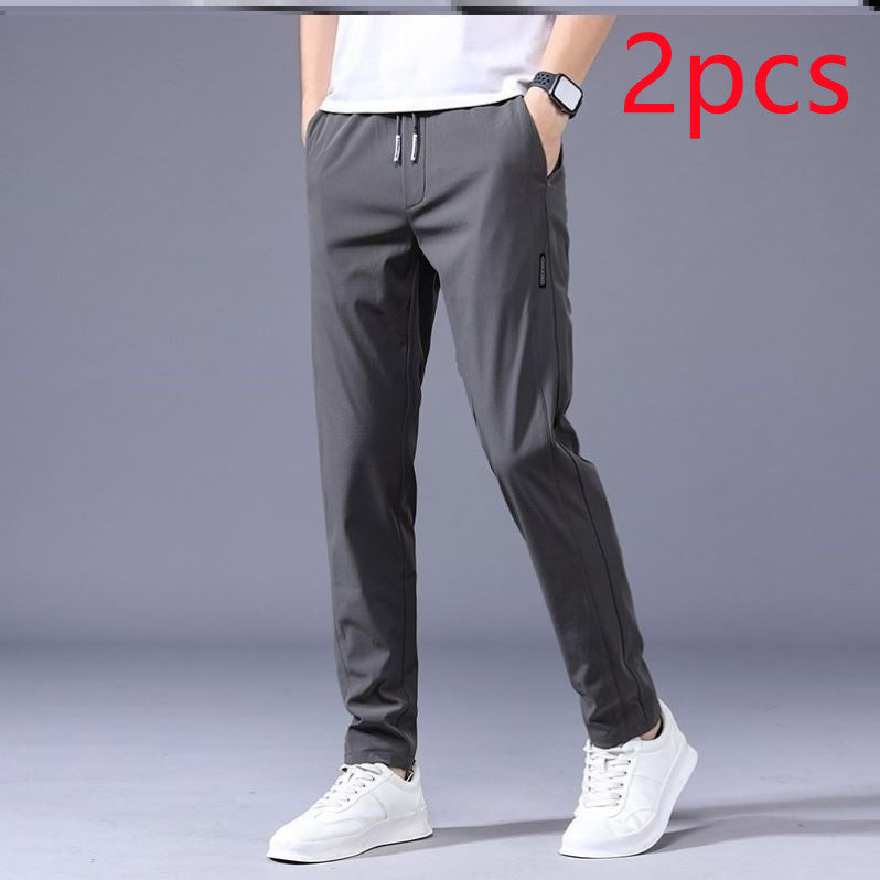 Men's Lightweight Drawstring Trousers – Relaxed Fit – view 15 of 18