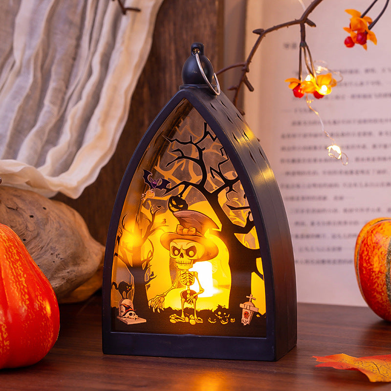 Halloween Glow Lamp – Pumpkin, Castle or Skull – view 2 of 5