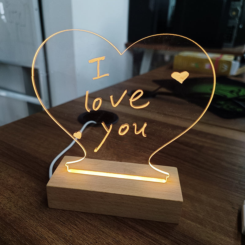 LED Message Board Night Light – USB, Pen Included – view 5 of 6