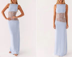 Lace Slip Maxi Dress – Y2K Style, 8 Colours – view 5 of 11