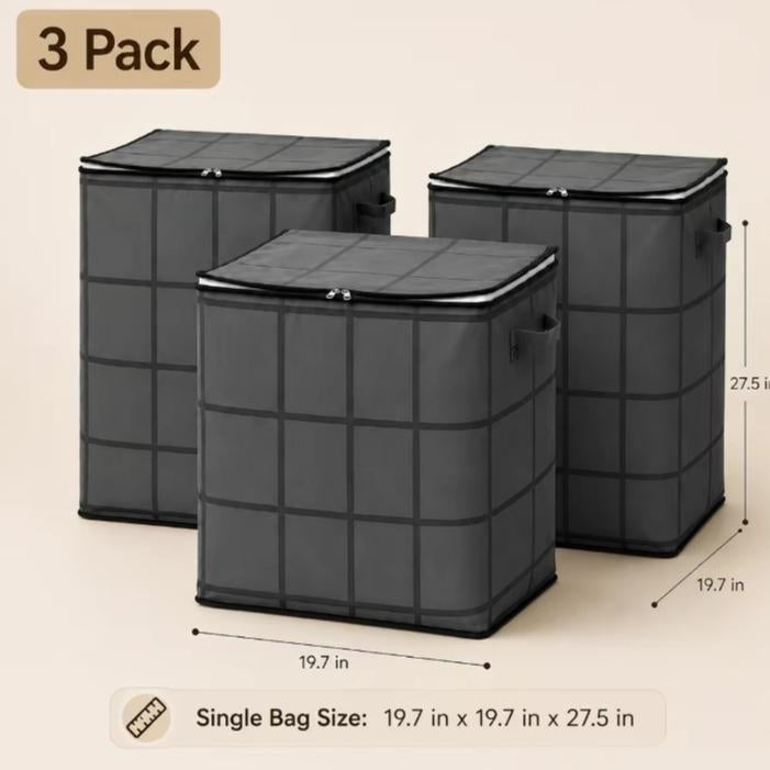 Under-Bed Storage Bag – Large Capacity, 1–3 Pack – view 3 of 13