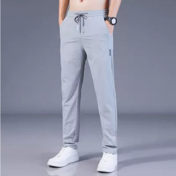 Men's Lightweight Drawstring Trousers – Relaxed Fit – view 18 of 18