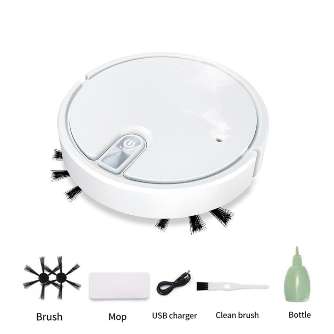 Compact Robot Vacuum – Rechargeable, One-Touch – view 3 of 11